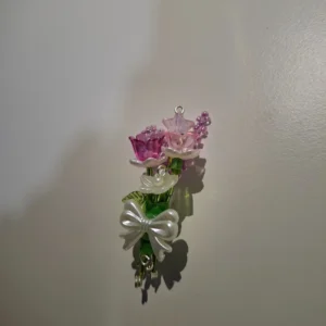 Blush Petal Floral Brooch