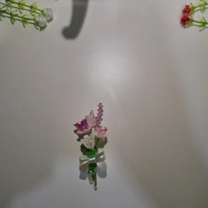 Flower Mini Bouquet Fridge magnet - Blush Petal
