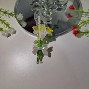 Flower Mini Bouquet Fridge magnet - Lemon Glow