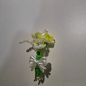Lemon Glow Floral Brooch